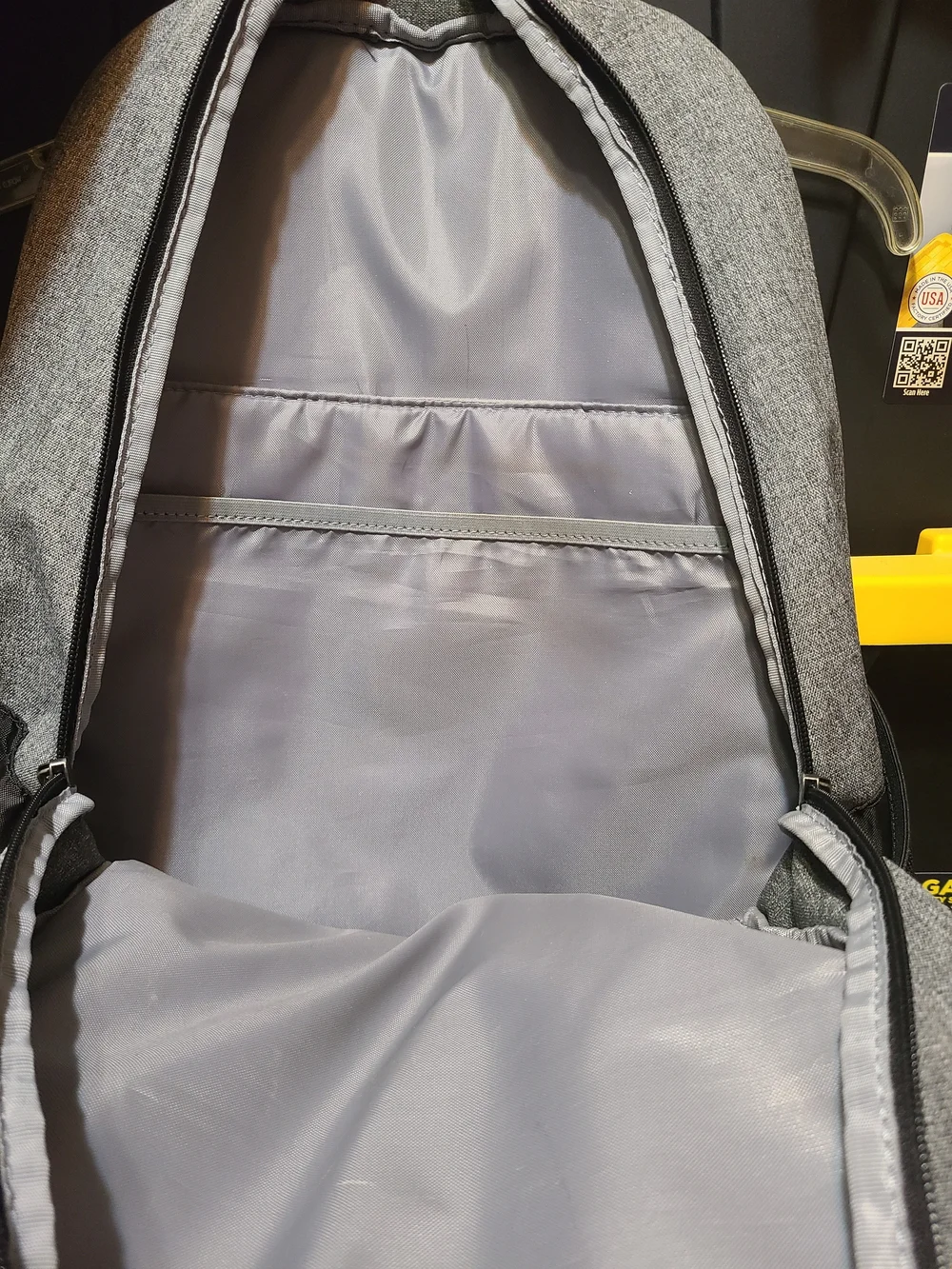 Under Armour Storm Contender Men's Gray and Black Backpack